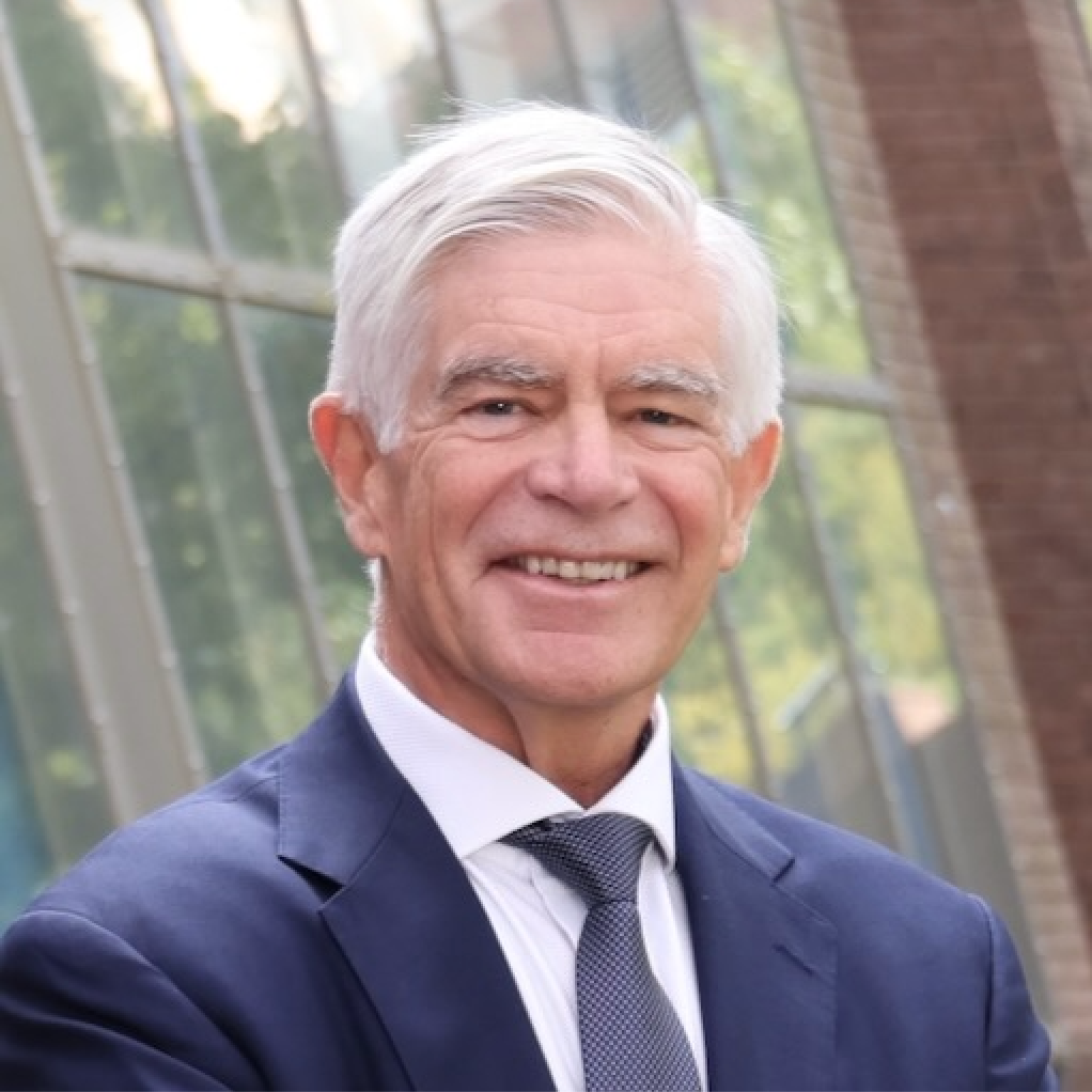 Patrick T. Harker, B.S., M.S., Ph.D., Rowan Distinguished Professor, Professor of Operations, Information and Decisions at the Wharton School of the University of Pennsylvania and Director of Academic Engagement for Penn Washington.