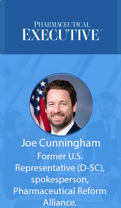 Former U.S. Representative Joe Cunningham (D-SC) and spokespersons for the Pharmaceutical Reform Alliance
