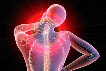 Neck pain, illustration. Image Credit: Adobe Stock Images/Dr_Microbe