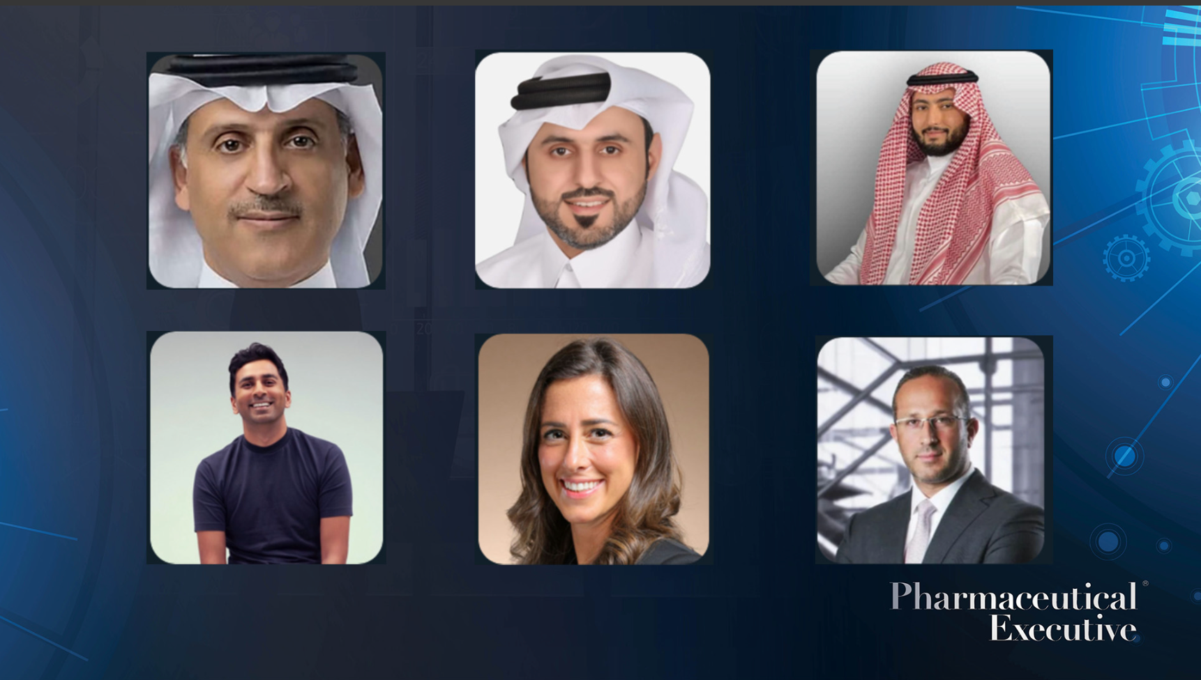 Panelists at the Future Investment Initiative (FII) in Riyadh, Saudi Arabia for a session titled: “Is the GCC Becoming a New Strategic Anchor for the Global VC Ecosystem?” Pictured from top left: Khaled AlKhattaf, CEO of the Saudi Investment Promotion Authority; Hussain Abdulla, partner at Golden Gate Ventures; and H.R.H. Prince Fahad bin Mansour AlSaud, president, Saudi G20 Startup20, G20YEA; chairman, Entrepreneurship Vision. Pictured from bottom left: Dr. Bilal Baloch, partner at Shorooq Partners; Noor Sweid, founder and managing partner of Global Ventures; and moderator Hussein Sayed, CNBC Arabia anchor.