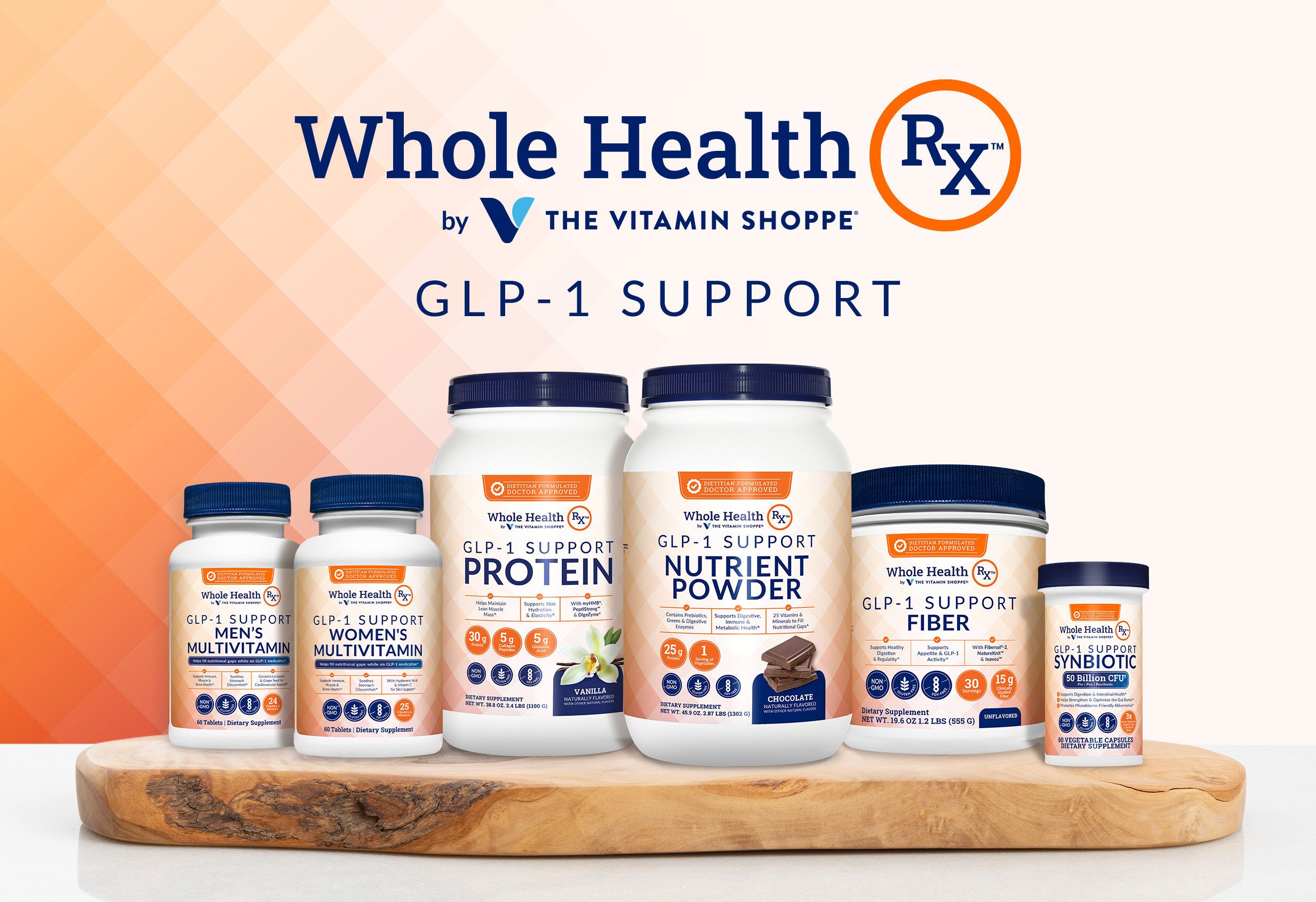what supplements should i take with glp 1 The Vitamin Shoppe Launches GLP-1 Inspired Line of Supplements