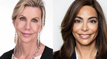 Barbara Ryan and Samina Bari