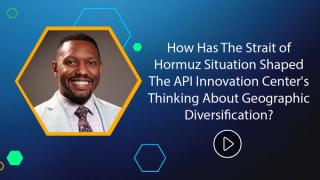 Gerren McHam, vice president of Government and External Affairs, API Innovation Center,
