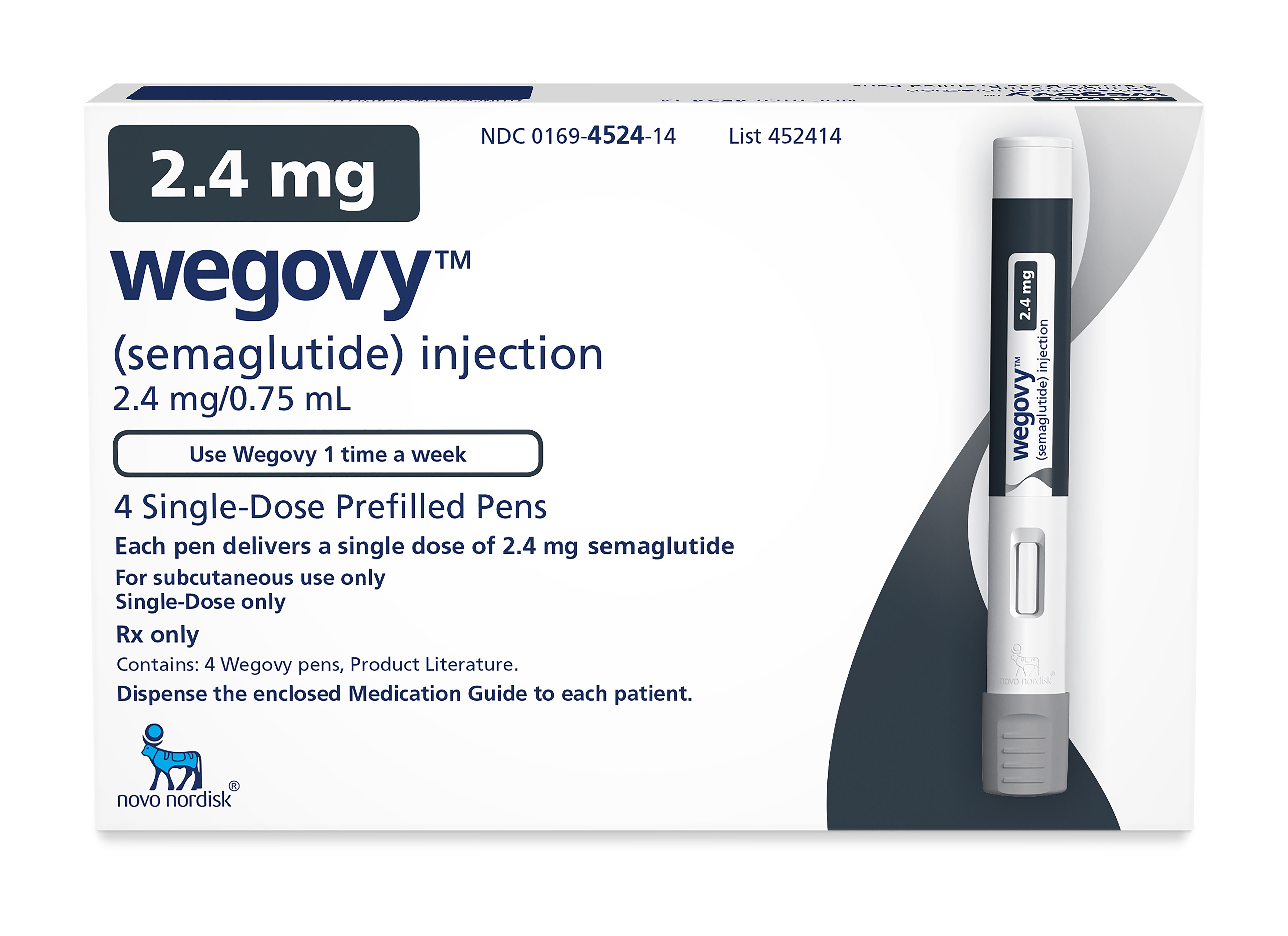Novo Nordisk Increases Supply of Lower-Dose Wegovy to Meet Continued Demand