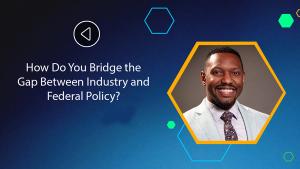 Gerren McHam, vice president of Government and External Affairs, API Innovation Center,
