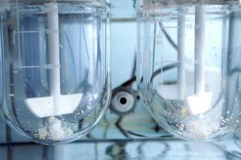 Autonomous solubility tester. Imitation dissolution of the tablet in the human stomach. Scientific research of pharmaceutical laboratory. Laboratory research in pharmacy. | Image Credit: ©neznamov1984 -stock.adobe.com
