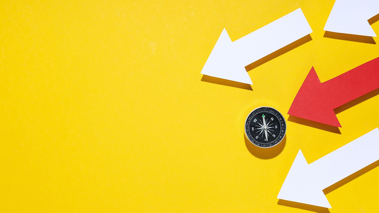 Business navigate concept with compass and arrows | Image Credit: © Atlas - Stock.Adobe.com
