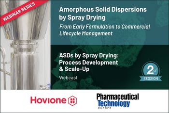 ASDs by Spray Drying: Process Development & Scale-Up