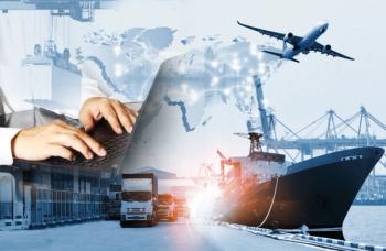 The world logistics background or transportation Industry or shipping business, Container Cargo shipment , truck delivery, airplane , import export Concept | Image Credit: © sittinan.