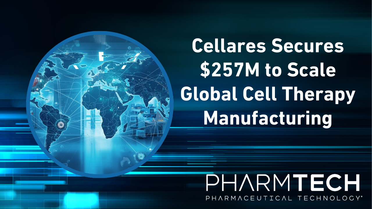 Cellares Secures $257M | Created with Canva