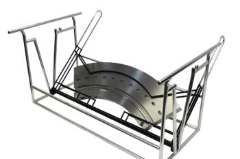 Die table segment cleaning equipment from I Holland