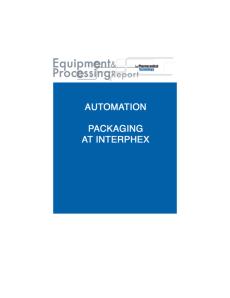 Equipment and Processing Report October 2021
