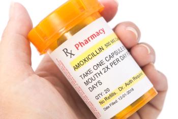 Facsimile Amoxicillin Prescription | Image Credit: © Sherry Young - stock.adobe.com