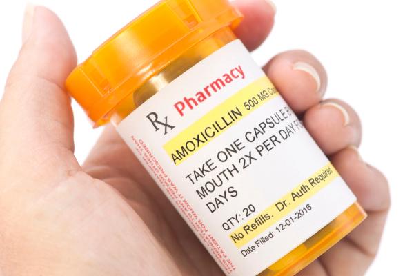 Facsimile Amoxicillin Prescription | Image Credit: © Sherry Young - stock.adobe.com