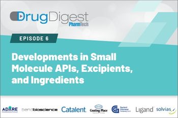 Drug Digest: Developments in Small Molecule APIs, Excipients, and Ingredients