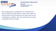 Ask the Expert: Investigating Patient Complaints About Combination Products