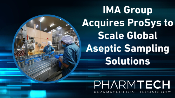 IMA acquires ProSys | Created with Canva