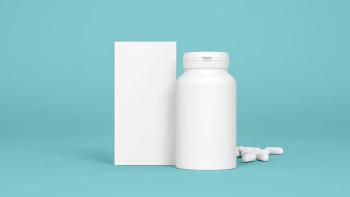 Box and bottle of pills on the blue background. Pharmacy mockups for meds presentations, BADs and other kinds of pharmaceutical products. Front view. | Image Credit: ©Pykhtik -stock.adobe.com