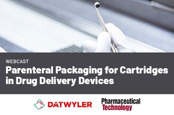 Parenteral Packaging for Cartridges in Drug Delivery Devices