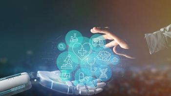 Cyborg hand holding a Medical icon and connection 3d rendering | Image Credit: ©Production Perig - stock.adobe.com