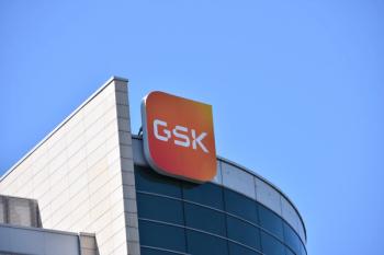GSK signage, logo, emblem on the facade, British multinational pharmaceutical and biotechnology company. WARSAW, POLAND - JUNE 3, 2023 | Image Credit: © OlekAdobe - stock.adobe.com