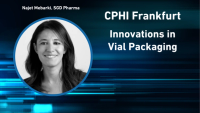 Vial Packaging Innovations from SGD Pharma at CPHI Frankfurt 2025