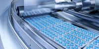Drug manufacturing process. Conveyor with medical tablets blisters line at modern pharmaceutical plant. Pharmacology production, medicine industry. Laboratory, factory, pharmacy. Healthcare, pharma 3D | Image Credit: ©Corona Boreal -stock.adobe.com