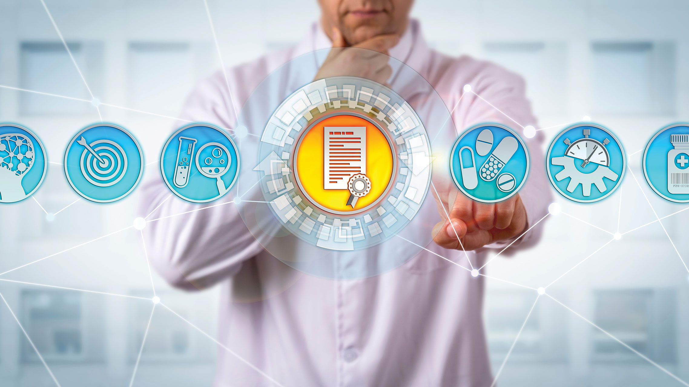 Research Scientist Receiving Drug Approval | Image Credit: © leowolfert - stock.adobe.com