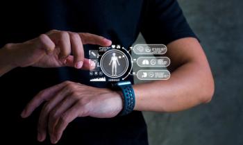 Futuristic health tech. A smartwatch projects a holographic health dashboard, providing real-time body analytics and vital signs monitoring anytime, anywhere. | Image Credit: © woravut - stock.adobe.com