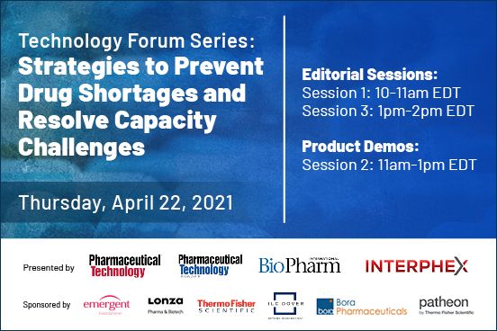 Technology Forum Series: Strategies to Prevent Drug Shortages and ...