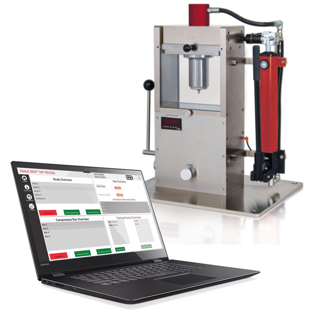 NP-RD10A  Tablet Press Machine Made in USA >> Natoli Engineering