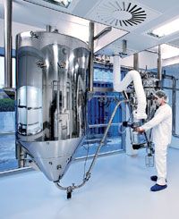 Improve drug properties and production with spray drying