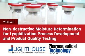 Non-destructive Moisture Determination for Lyophilization Process Development and Product Quality Testing