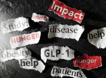 GLP-1 and obesity related newspaper headlines | Image Credit: © zimmywts - stock.adobe.com
