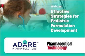 Effective Strategies for Pediatric Formulation Development