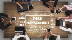 Risk Management and Assessment for Business Investment Concept. Modern graphic interface showing symbols of strategy in risky plan analysis to control unpredictable loss and build financial safety.| Image credit: Summit Art Creations - stock.adobe.com