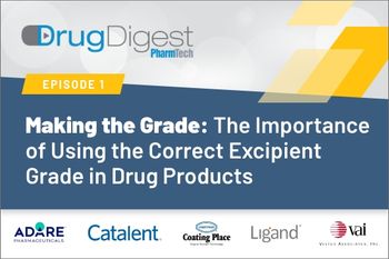 Making the Grade: The Importance of Using the Correct Excipient Grade in Drug Products
