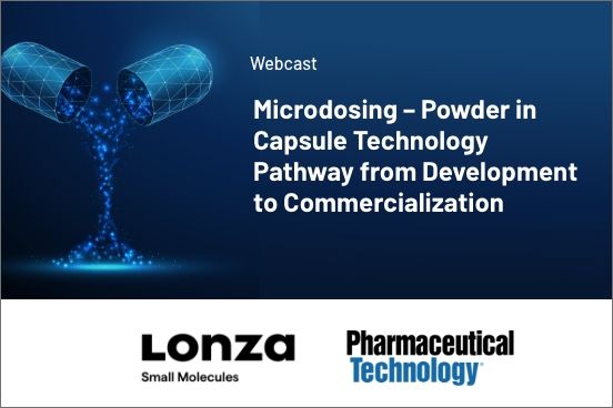 Microdosing: A Powder-in-Capsule Technology Pathway from Development to Commercialization