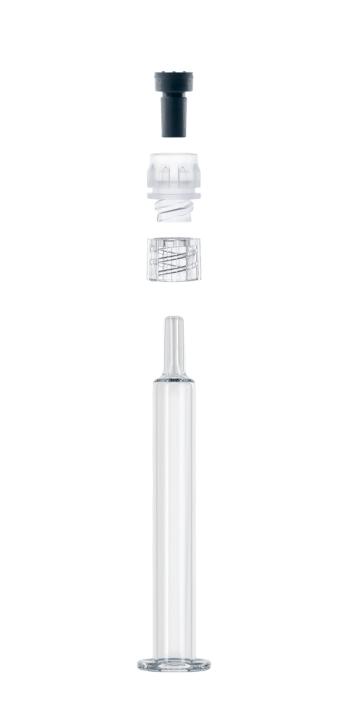 Gx RTF syringes with SG ITC (Integrated Tip Cap) twist-off closure