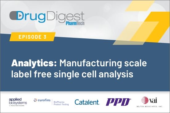 Analytics: Manufacturing Scale Label Free Single Cell Analysis
