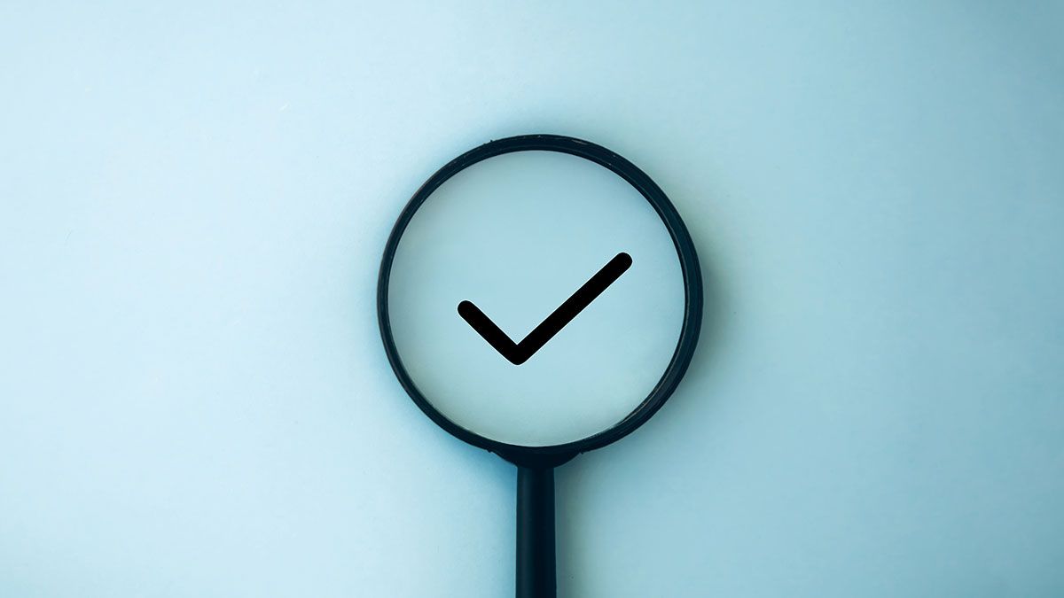 Magnifying glass and check mark icon. Business concept,idea,right choice, quality control, approval and contract assignment | ©olyphotostories - stock.adobe.com