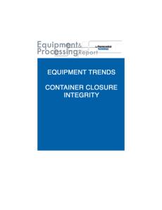 Equipment and Processing Report December 2021