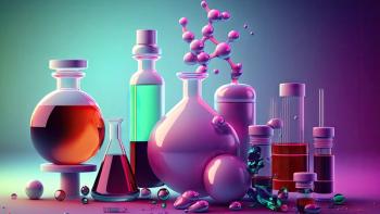 cosmetics factory in the abstract. laboratory research in chemistry. organic cosmetics. Generative AI | Image Credit: © 2ragon - Stock.adobe.com