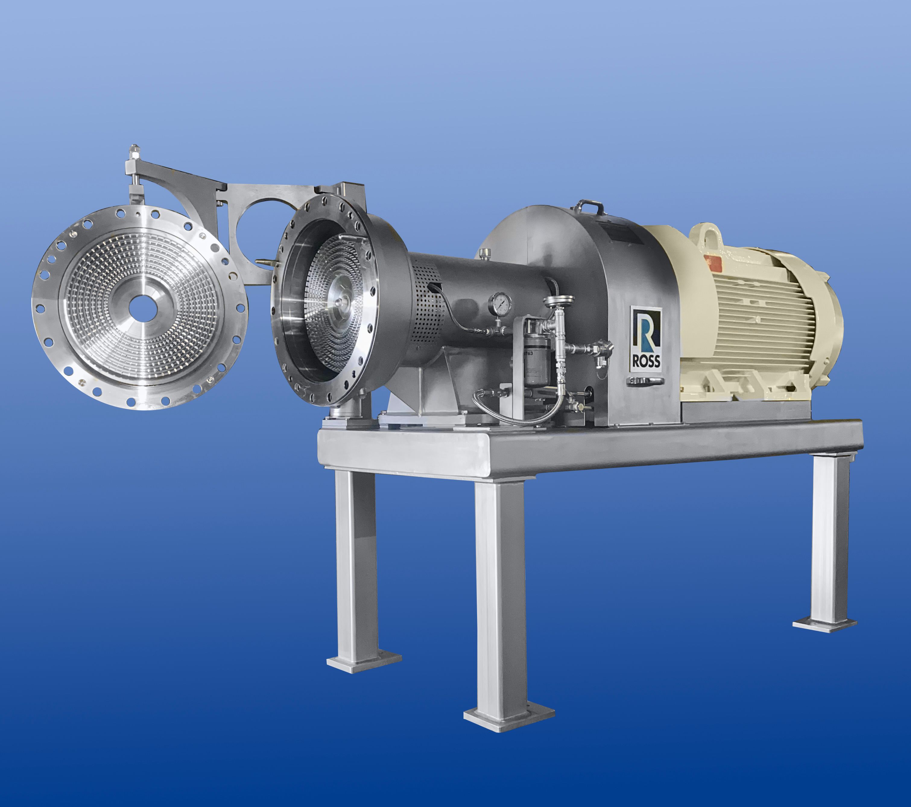 ROSS Inline Ultra High Shear Mixer for High Quality Dispersions and