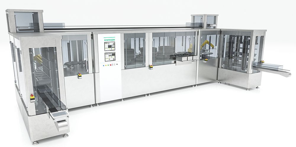 syringe inspection line