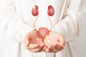 Human urinary system kidneys with bladder anatomy on doctor hands. Treatment of urinary tract infections, urinary incontinence or urinary retention. Urology concept. | Image Credit: © Orawan - stock.adobe.com