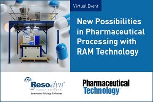 New Possibilities in Pharmaceutical Processing with RAM Technology