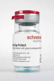 Combined Label And Cap Protects Pharmaceutical Containers ...