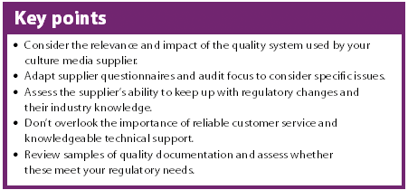 Ensuring a culture of quality