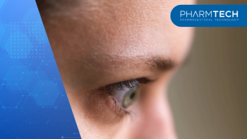Macro closeup of young woman face portrait in profile side with Grave's disease hyperthyroidism symptoms of ophthalmopathy bulging eyes proptosis edema | Image Source: ©Andriy Blokhin -stock.adobe.com